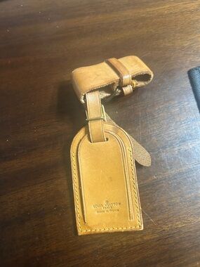 Louis Vuitton Natural Vachetta Luggage Tag